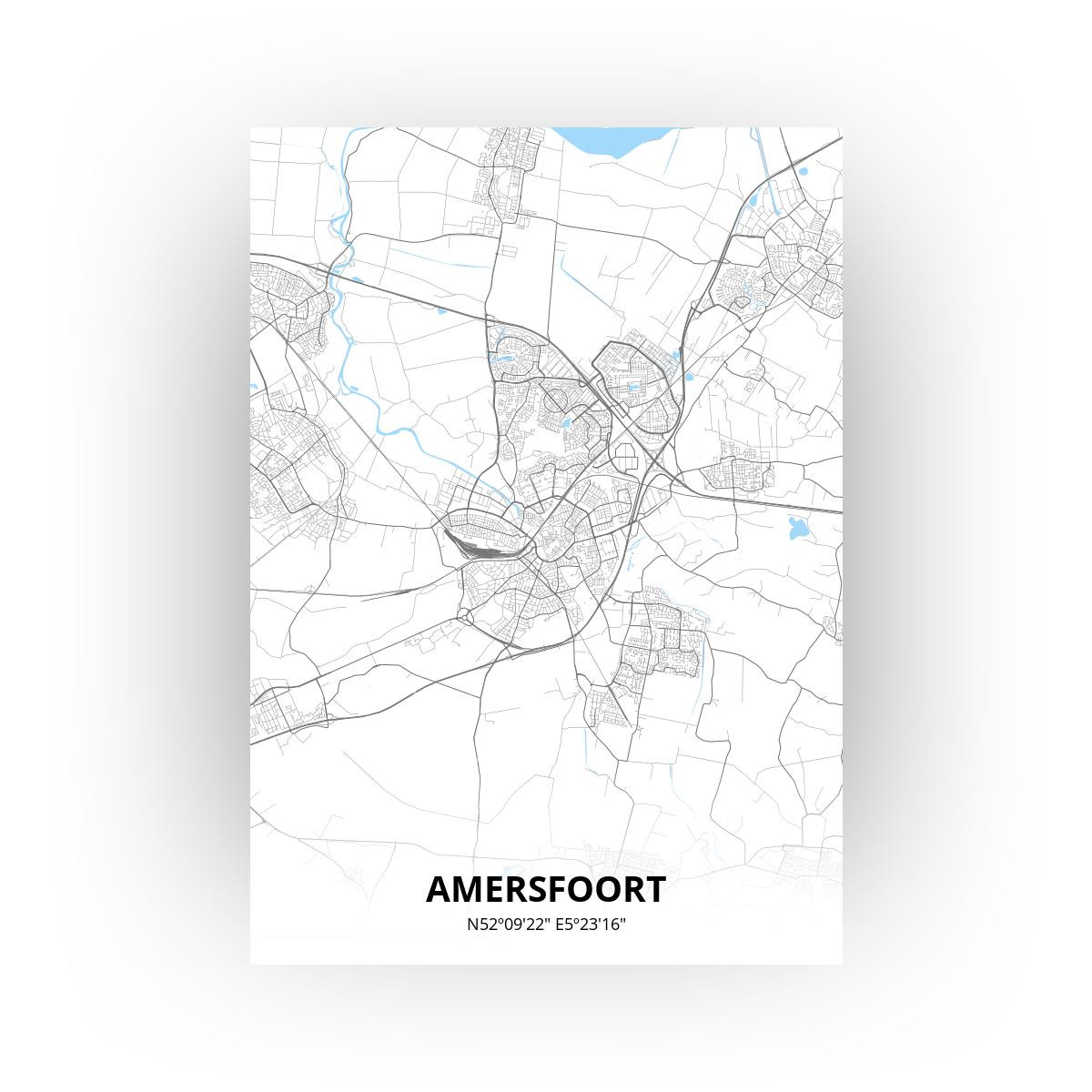 Amersfoort poster - Zelf aan te passen!