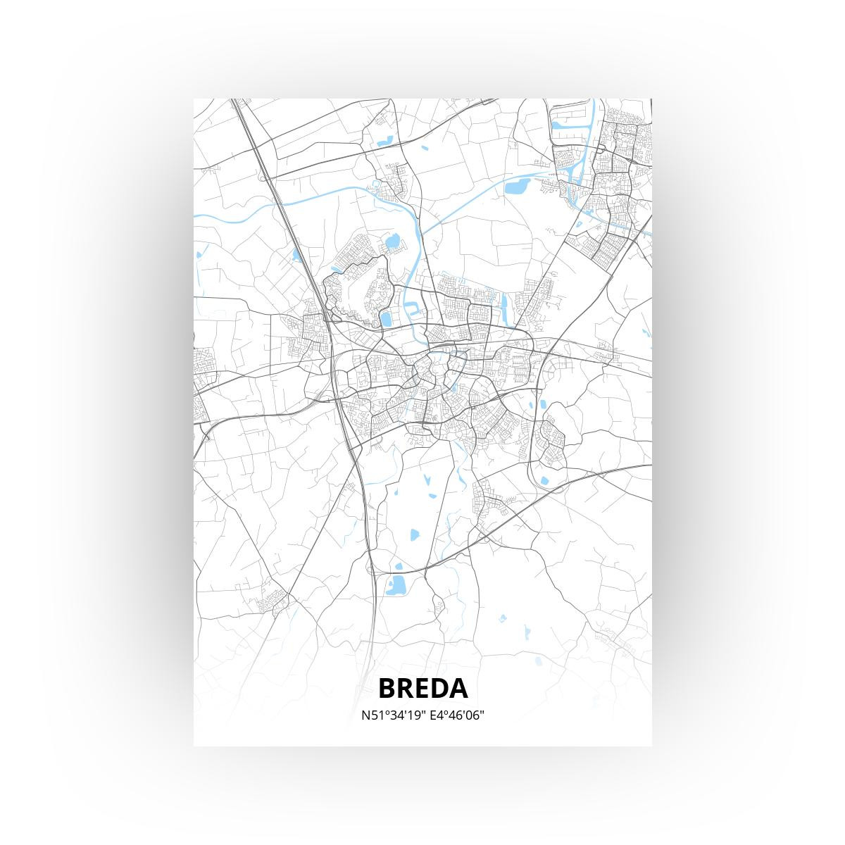 Breda poster - Zelf aan te passen!