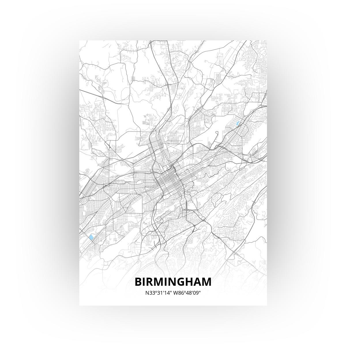 Birmingham print - Standaard stijl