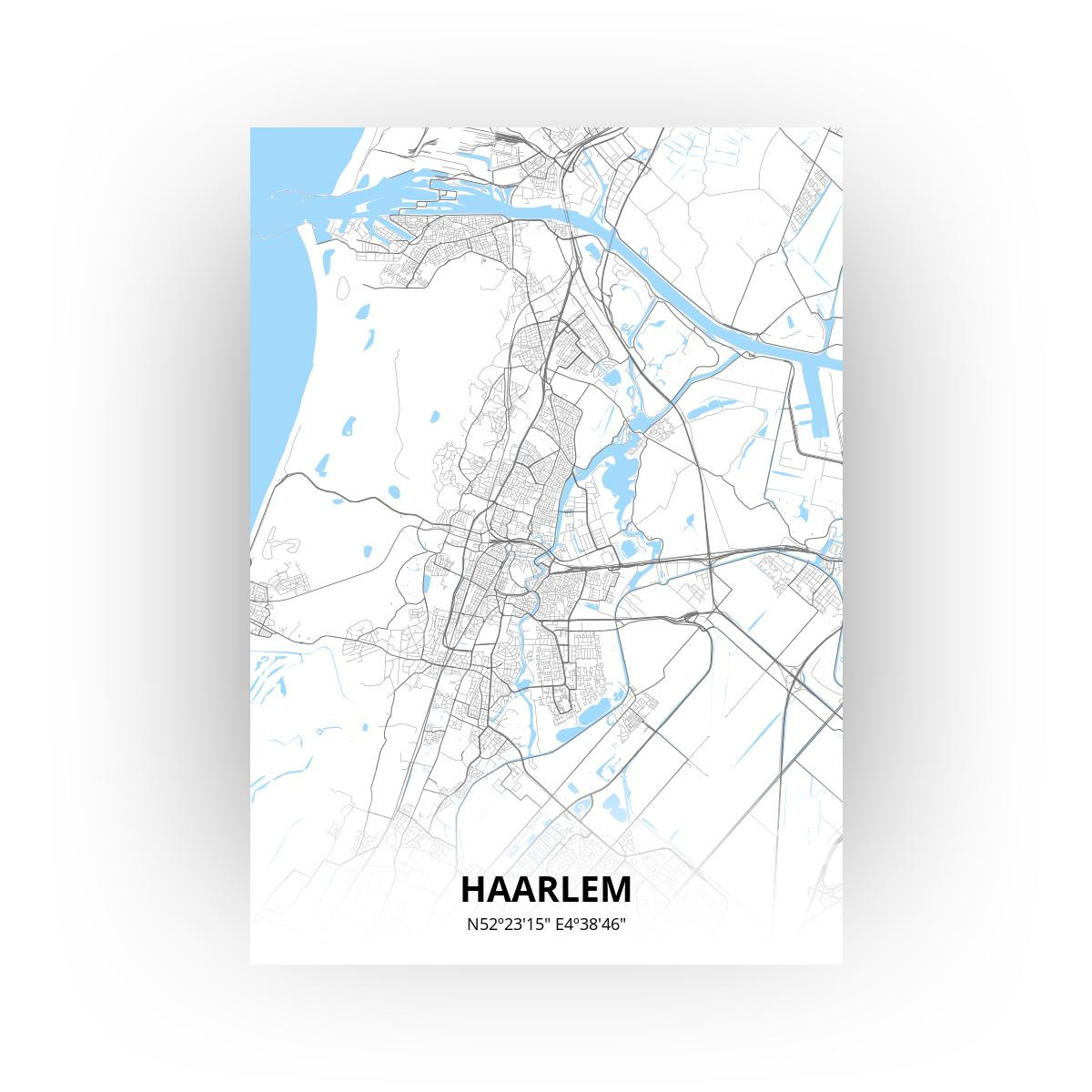 Haarlem print - Standaard stijl