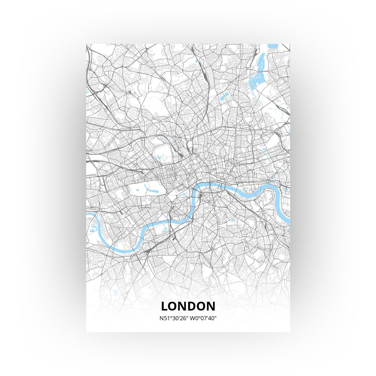 London print - Standaard stijl