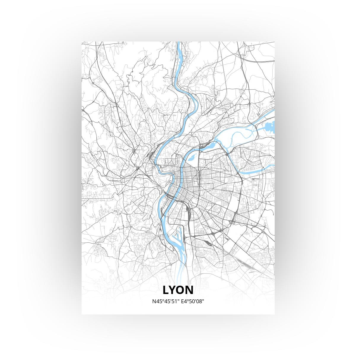 Lyon print - Standaard stijl
