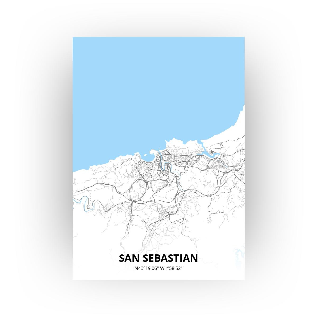 San Sebastian print - Standaard stijl