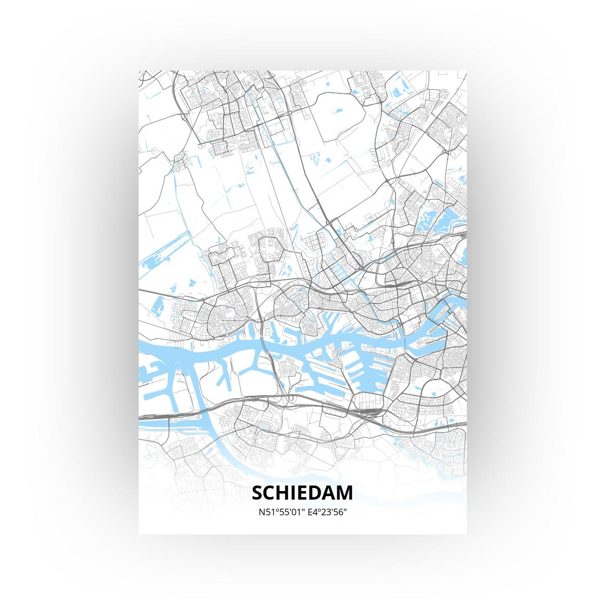 Schiedam print - Standaard stijl