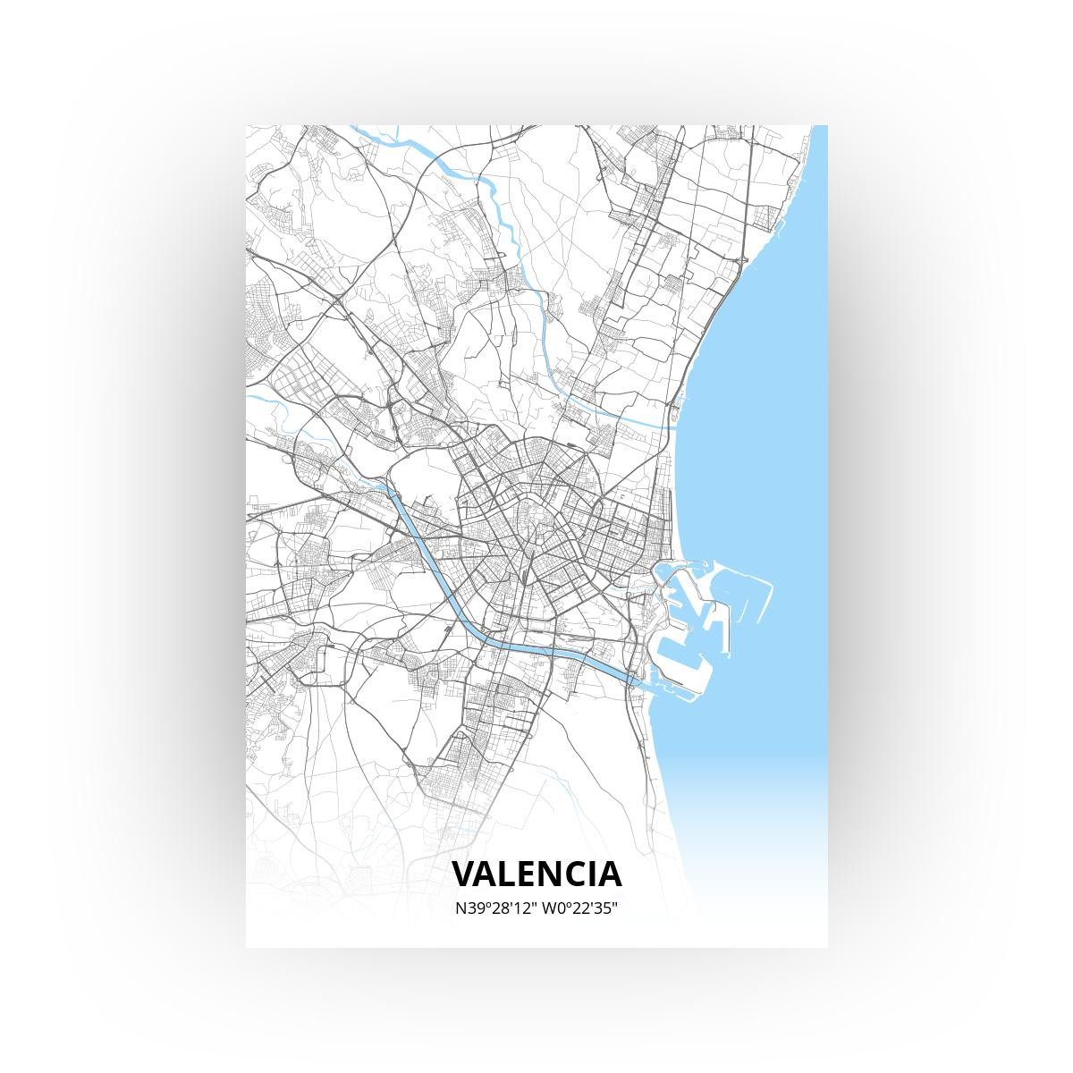 Valencia print - Standaard stijl