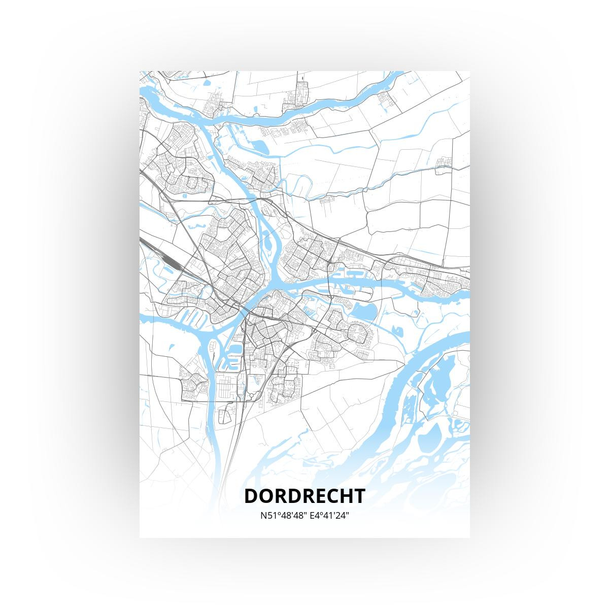 Dordrecht poster - Zelf aan te passen!