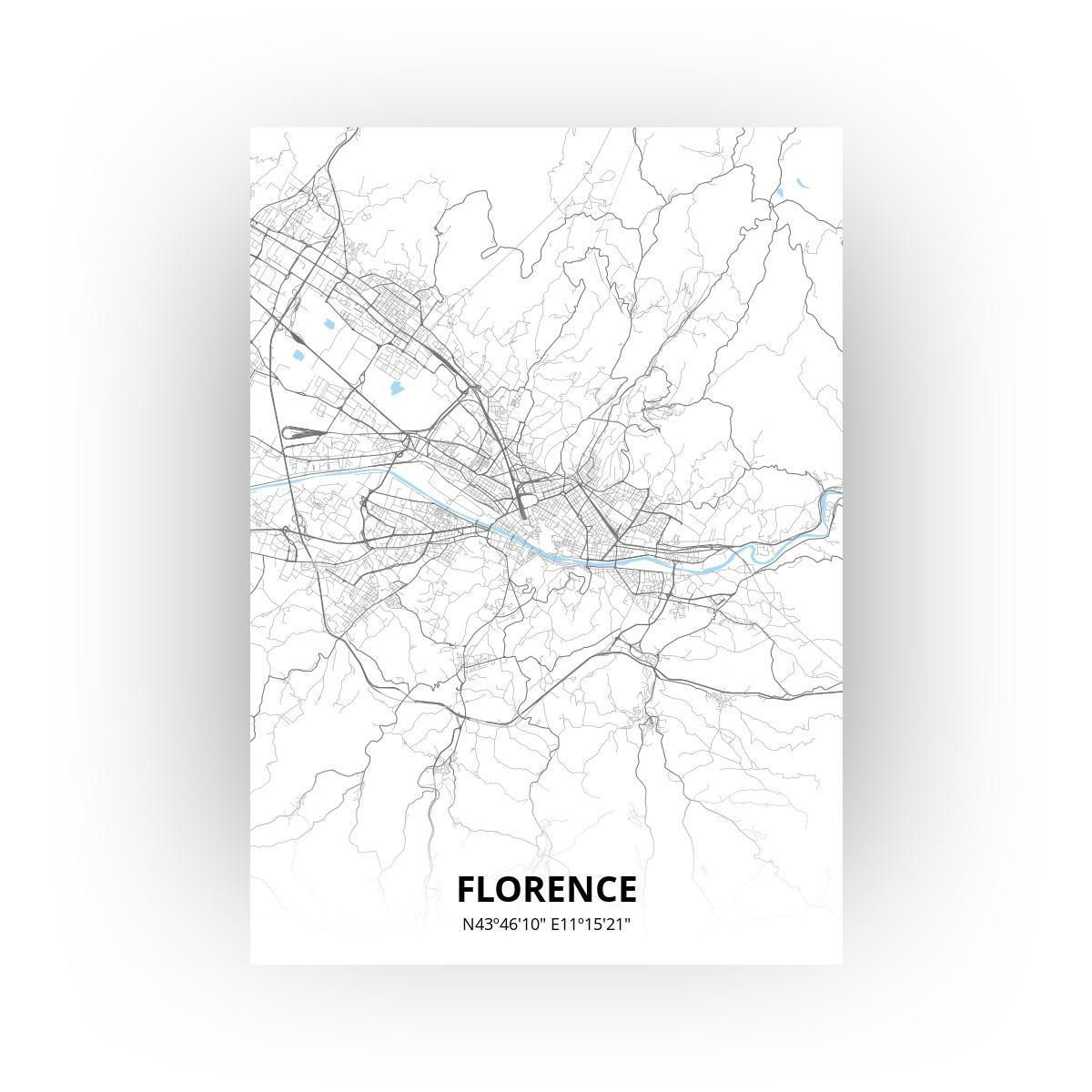 Florence poster - Zelf aan te passen!