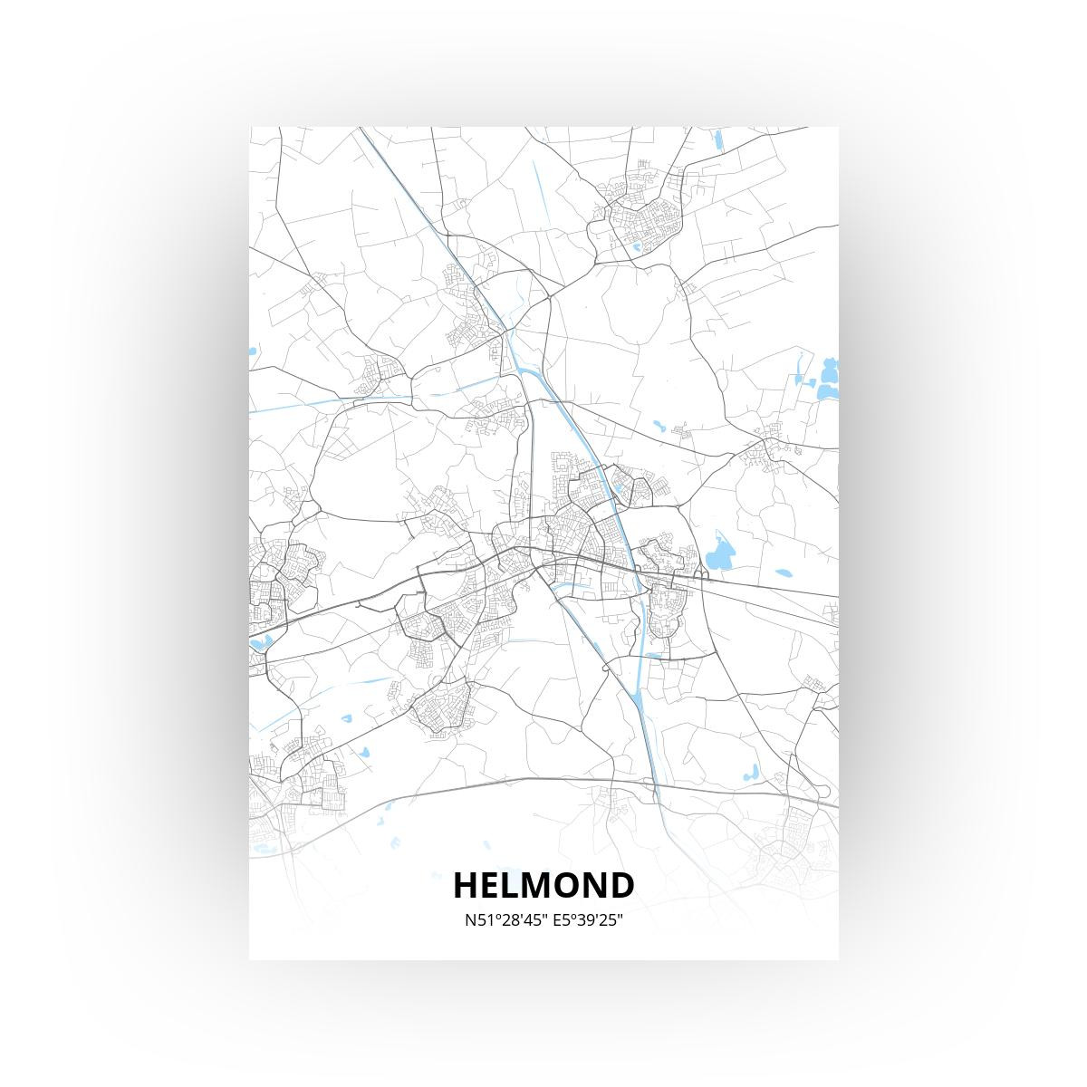 Helmond poster - Zelf aan te passen!