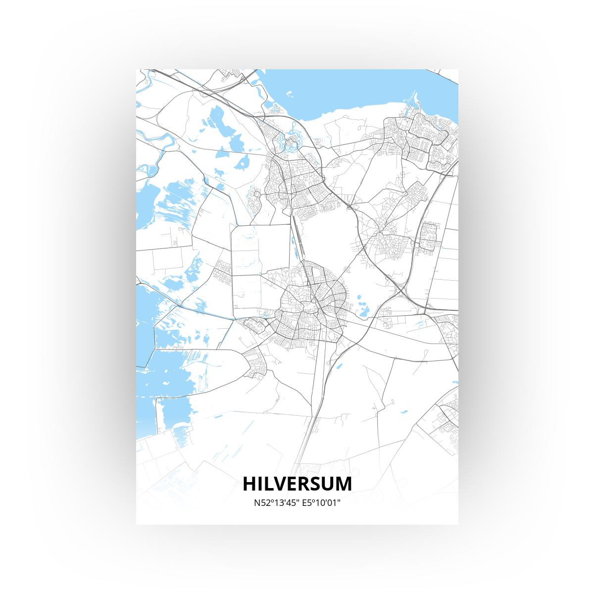 Hilversum poster - Zelf aan te passen!