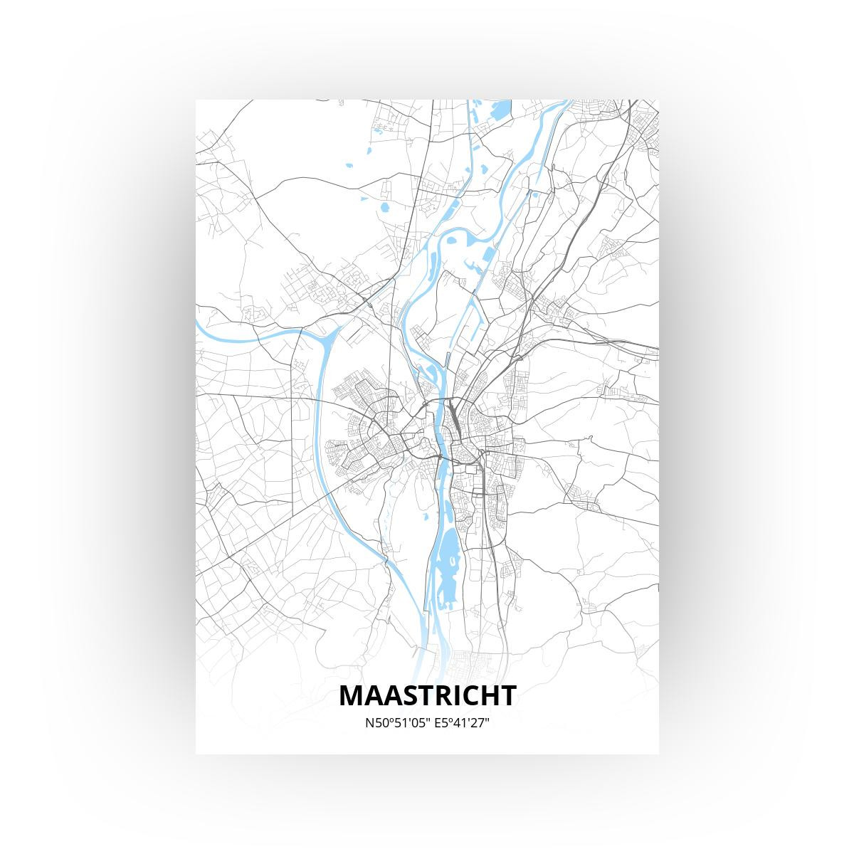 Maastricht poster - Zelf aan te passen!