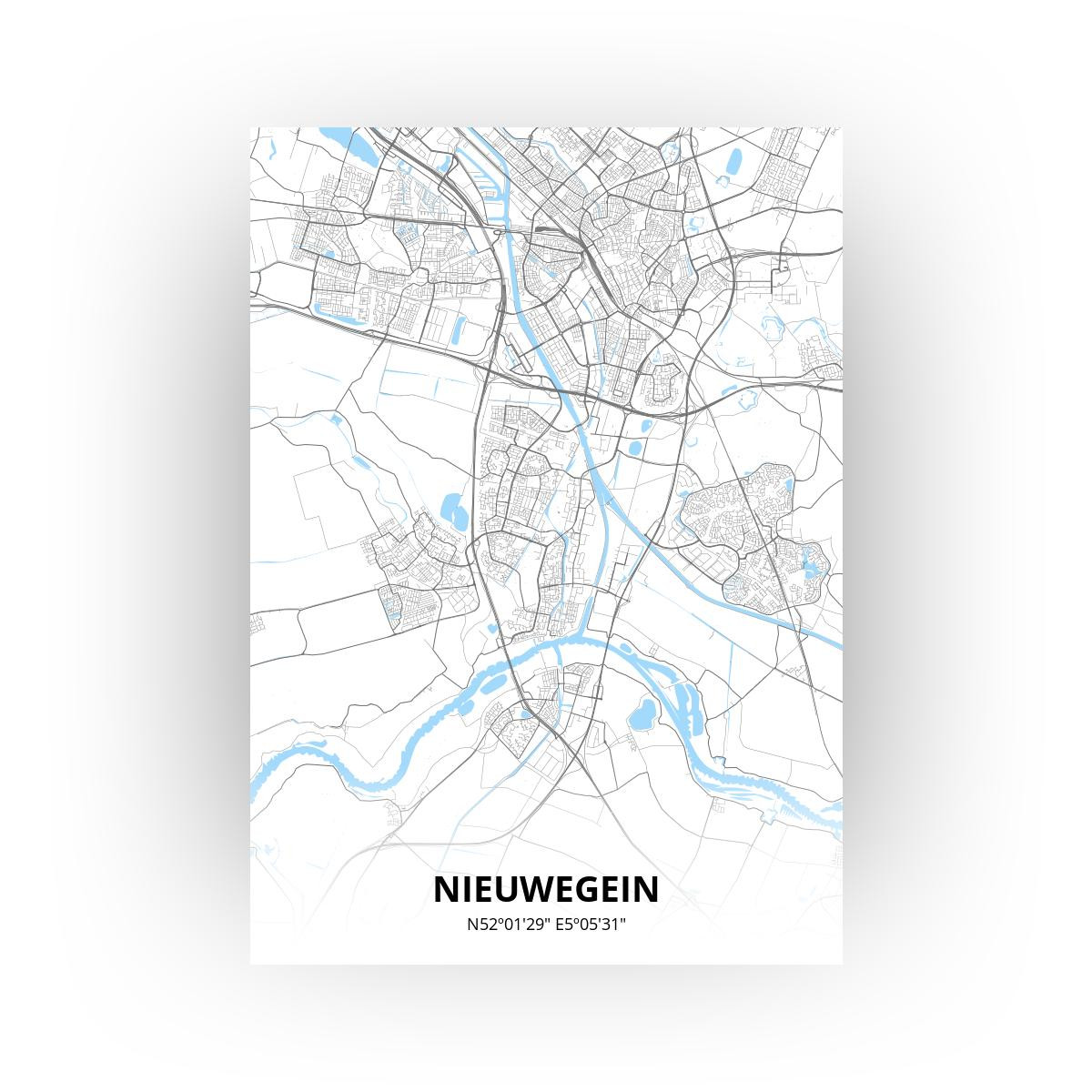 Nieuwegein poster - Zelf aan te passen!