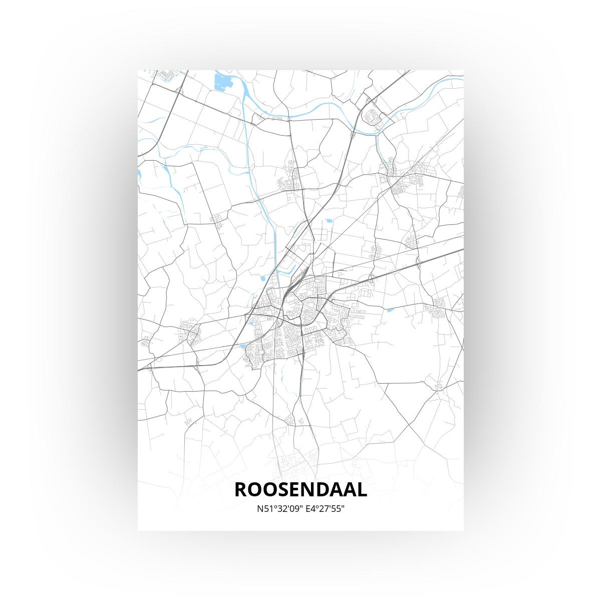 Roosendaal poster - Zelf aan te passen!