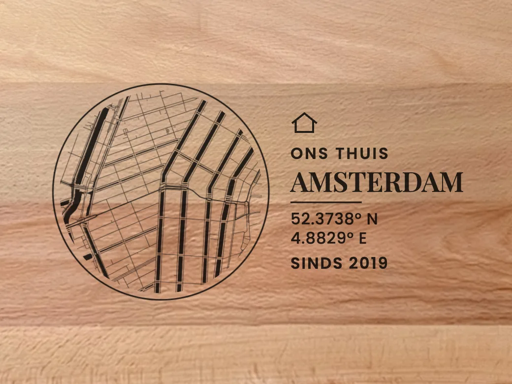 Ons thuis — cirkel met rand
