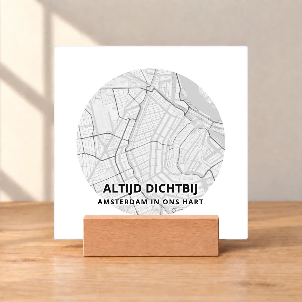 Altijd dichtbij op een tegeltje