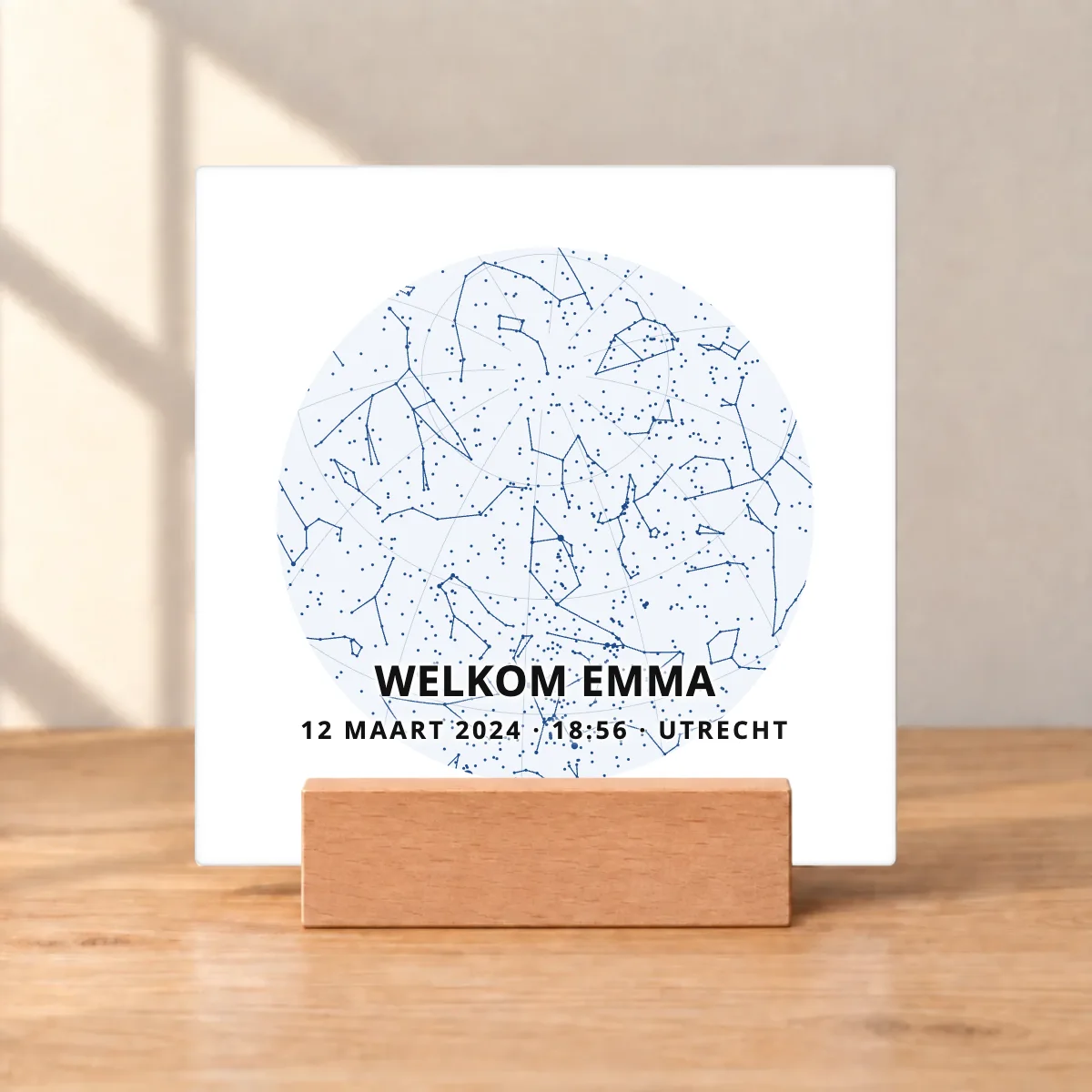 Welkom Emma op een tegeltje