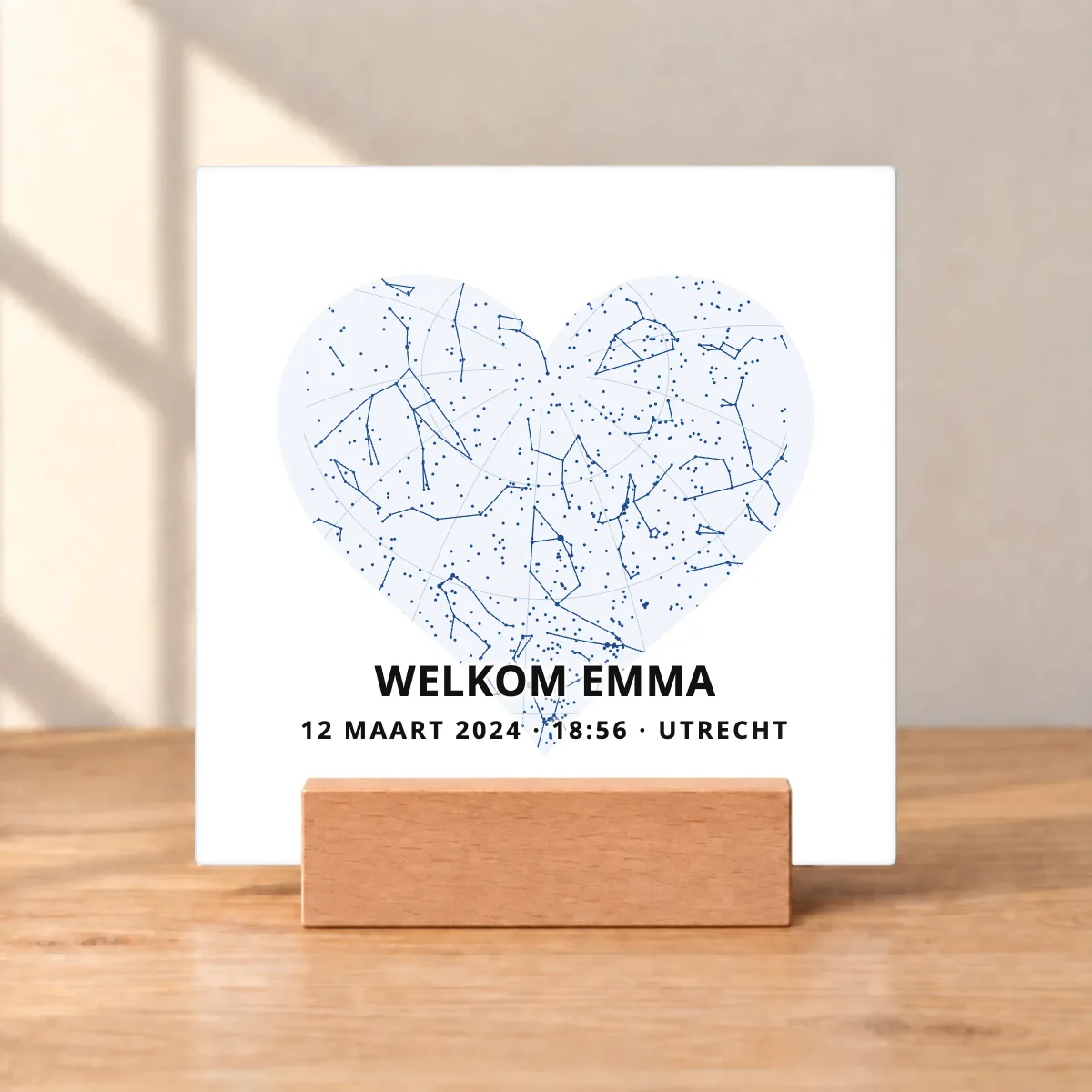 Welkom Emma op een tegeltje