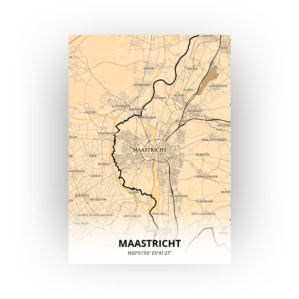 Poster van Maastricht Printmijnstad