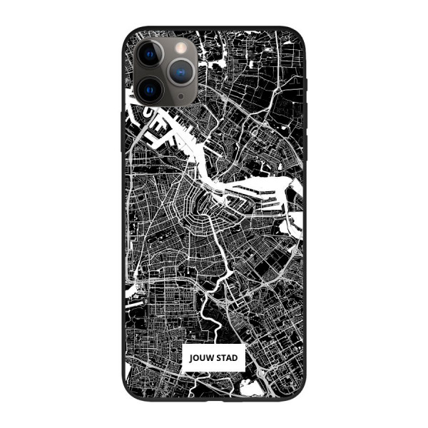 Apple iPhone 11 Pro Max Biodegradable case (back printed, black)