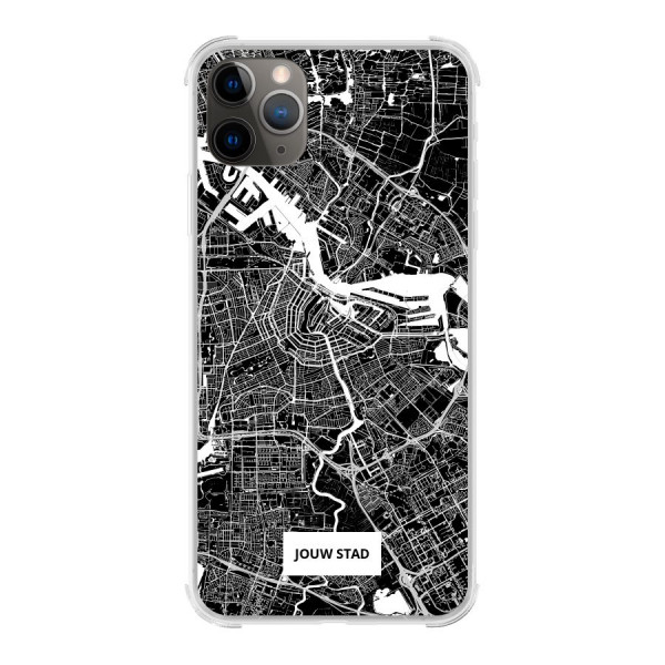Apple iPhone 11 Pro Max Bumper case (back printed, transparent)