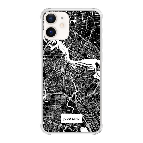 Apple iPhone 12 / iPhone 12 Pro Bumper case (back printed, transparent)