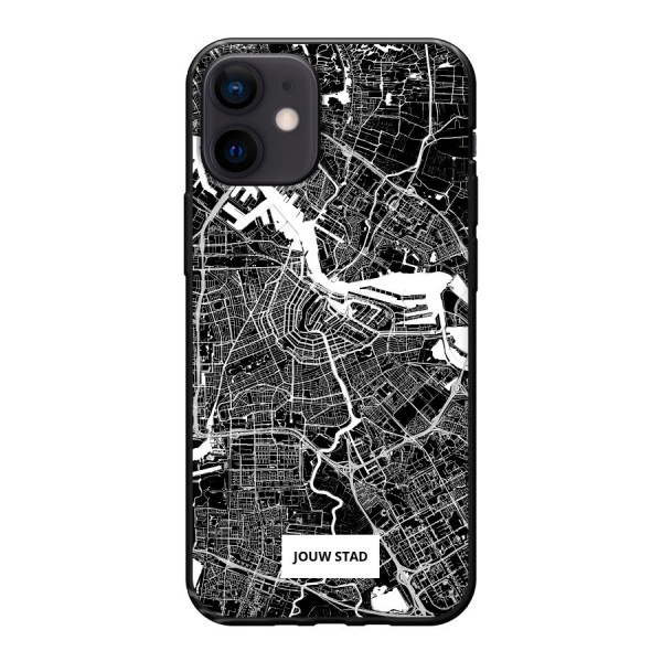Apple iPhone 12 mini Soft case (back printed, black)