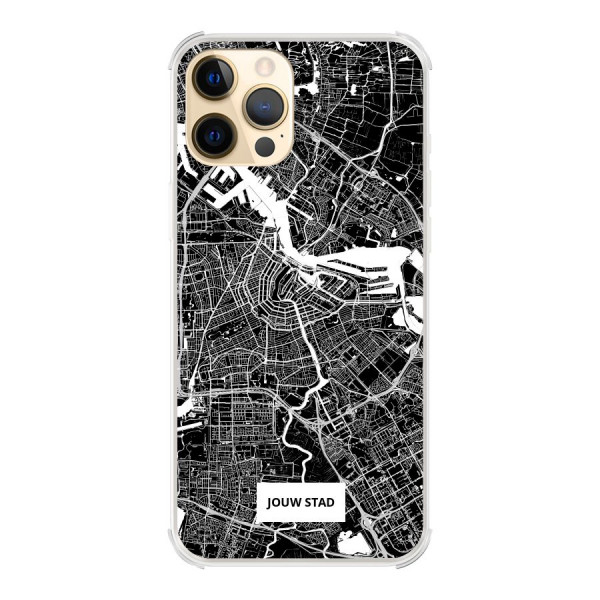 Apple iPhone 12 Pro Max Bumper case (back printed, transparent)
