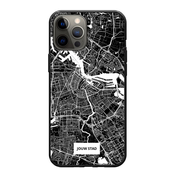 Apple iPhone 12 Pro Max Soft case (back printed, black)