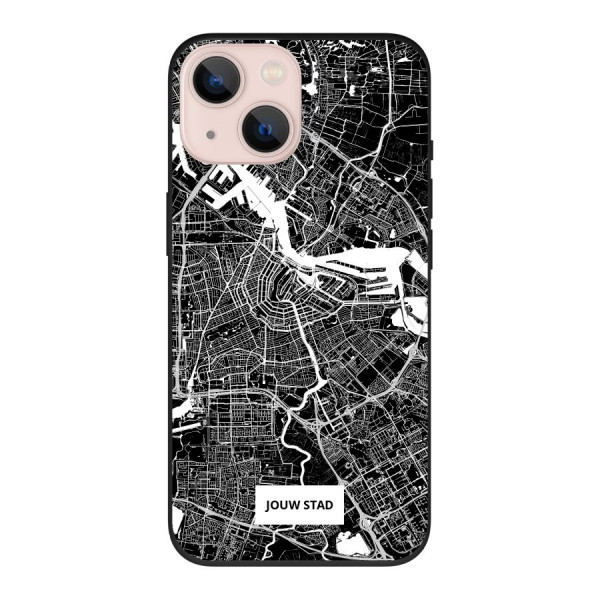 Apple iPhone 13 Biodegradable case (back printed, black)