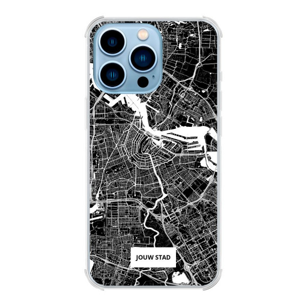 Apple iPhone 13 Pro Max Bumper case (back printed, transparent)