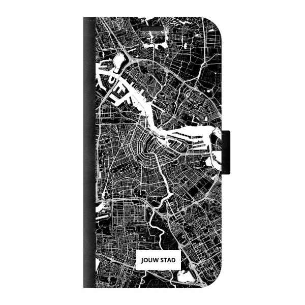 Apple iPhone 13 Pro Max Wallet case (front printed, black)