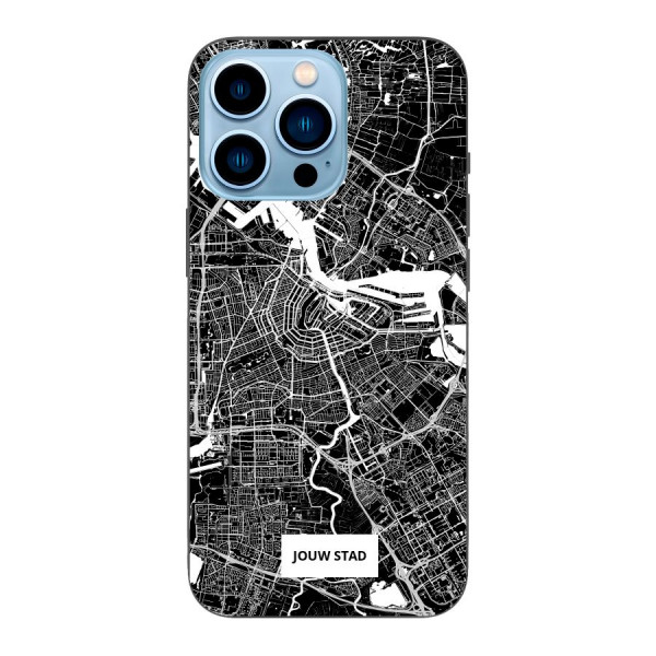 Apple iPhone 13 Pro Soft case (back printed, black)