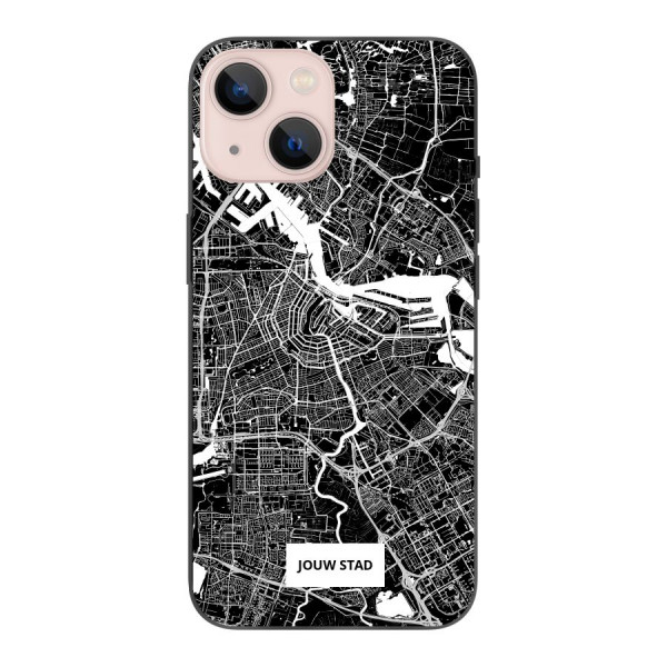 Apple iPhone 13 Soft case (back printed, black)