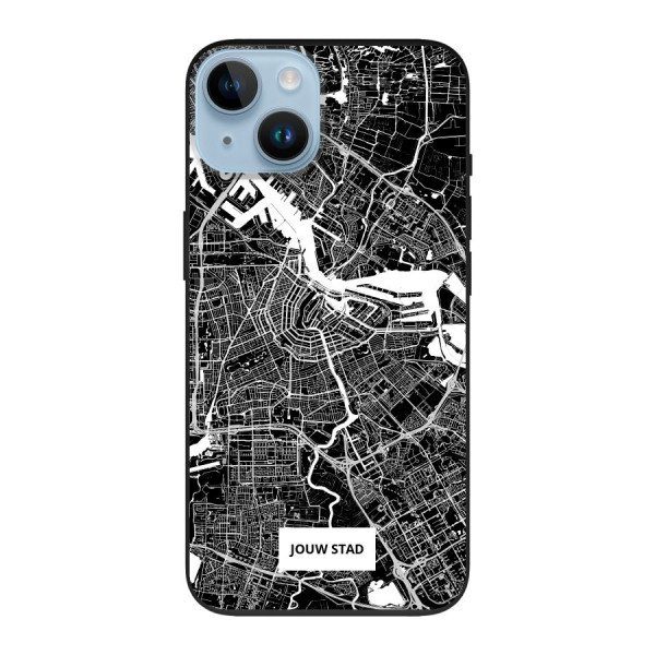 Apple iPhone 14 Biodegradable case (back printed, black)