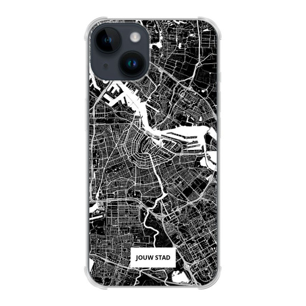 Apple iPhone 14 Bumper case (back printed, transparent)