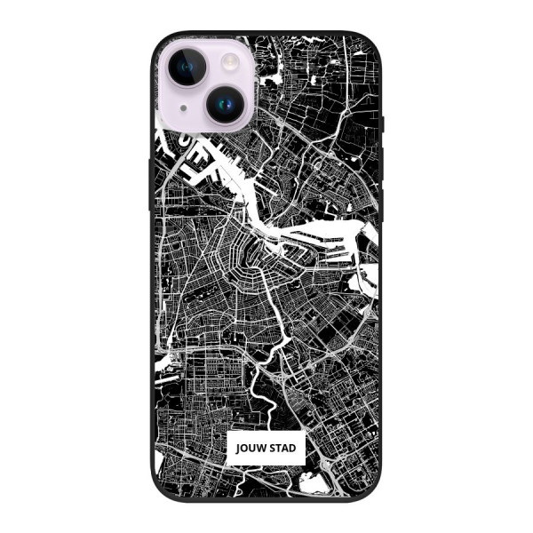 Apple iPhone 14 Plus Biodegradable case (back printed, black)