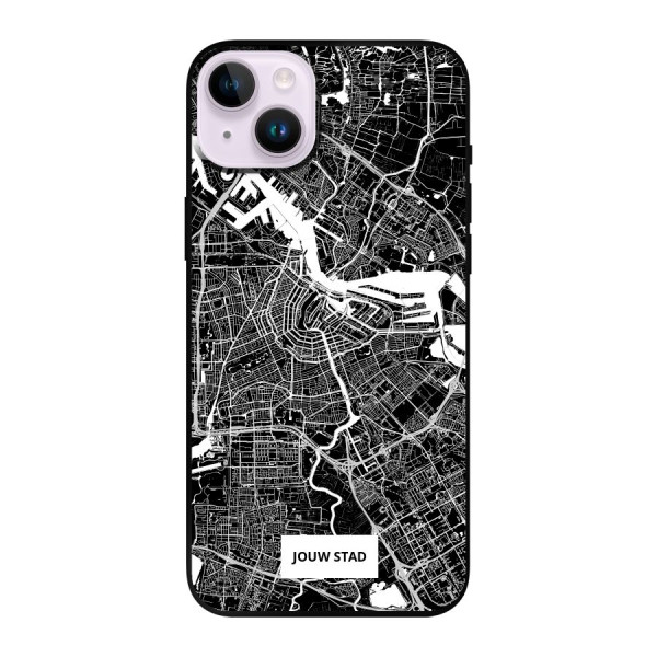 Apple iPhone 14 Plus Soft case (back printed, black)