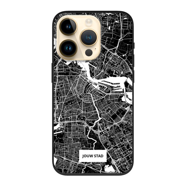 Apple iPhone 14 Pro Biodegradable case (back printed, black)