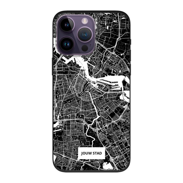 Apple iPhone 14 Pro Max Biodegradable case (back printed, black)