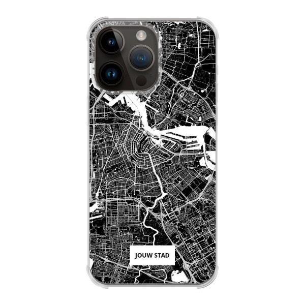 Apple iPhone 14 Pro Max Bumper case (back printed, transparent)