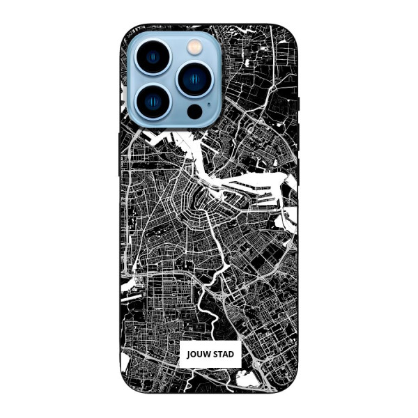 Apple iPhone 14 Pro Soft case (back printed, black)