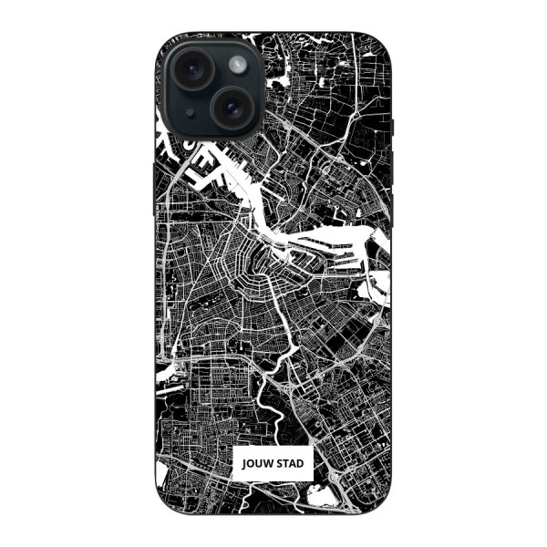 Apple iPhone 15 Plus Biodegradable case (back printed, black)