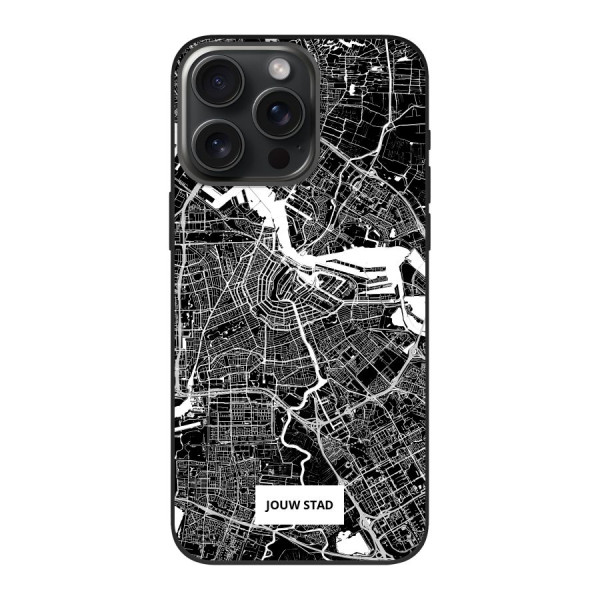Apple iPhone 15 Pro Biodegradable case (back printed, black)