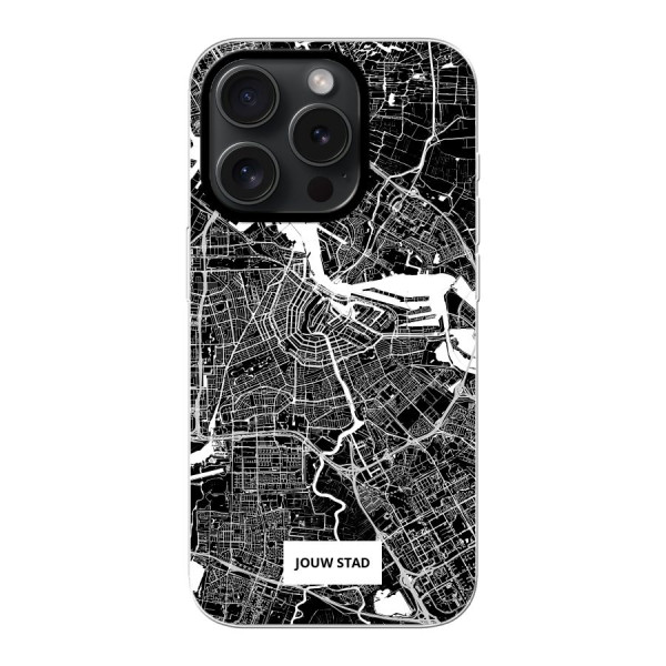 Apple iPhone 15 Pro Hybrid case with MagSafe (back printed, transparent)