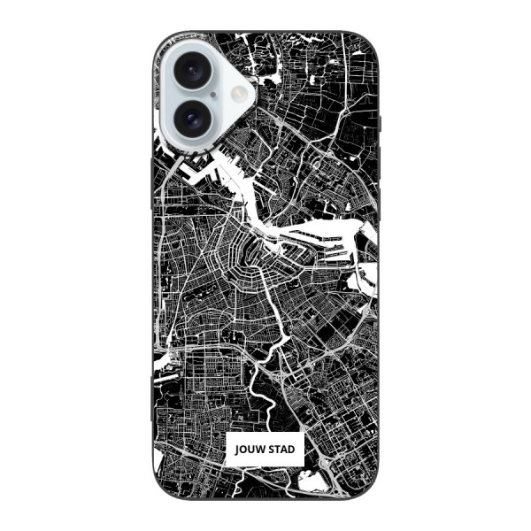 Apple iPhone 16 Plus Biodegradable case (back printed, black)