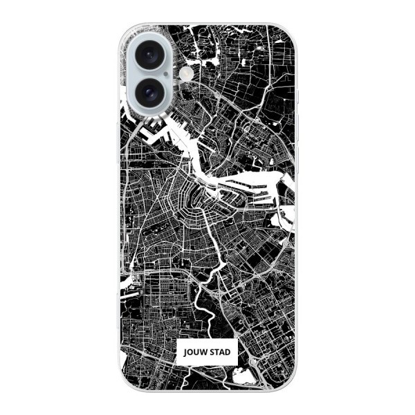 Apple iPhone 16 Plus Soft case (back printed, transparent)