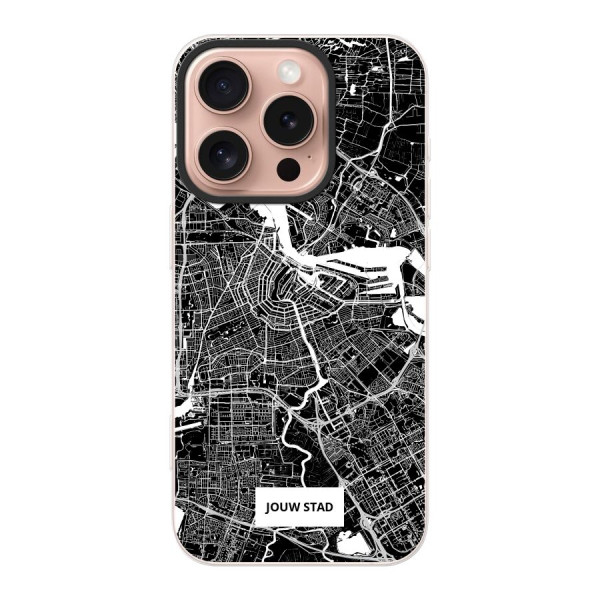Apple iPhone 16 Pro Hybrid case with MagSafe (back printed, transparent)