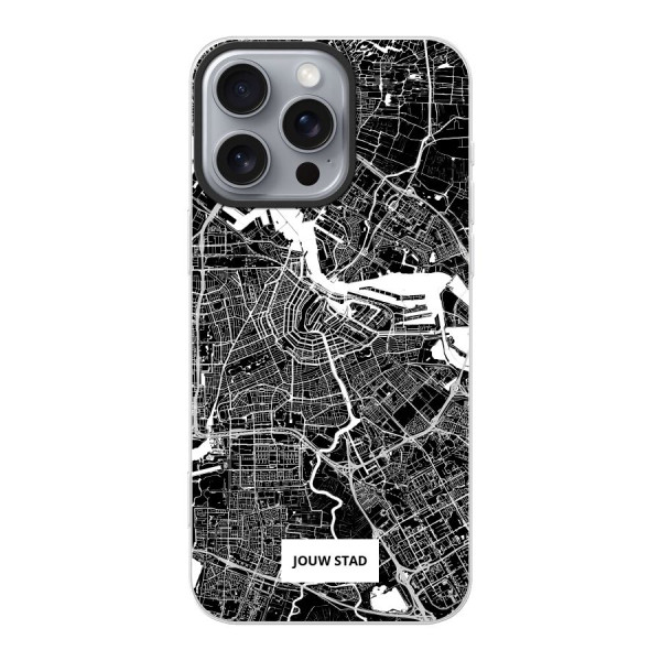 Apple iPhone 16 Pro Max Hybrid case with MagSafe (back printed, transparent)