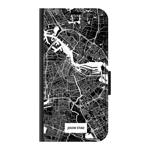Apple iPhone 16 Pro Wallet case (front printed, black)