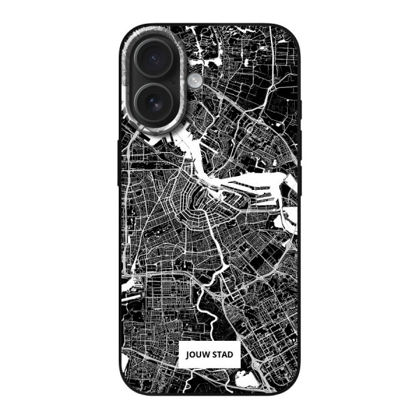 Apple iPhone 16 Soft case (back printed, black)