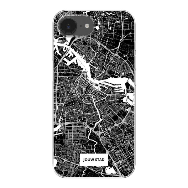 Apple iPhone 16e Hard case (back printed, transparent)